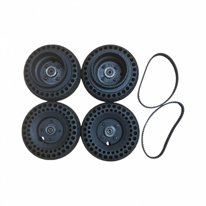 Kit de Conversion Tout-Chemin Pneus Increvables 6 Pouces - Xplorer V1
