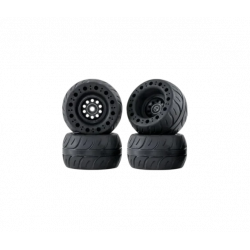 Roue Street Soft Rubber 115mm – Skateboard Électrique