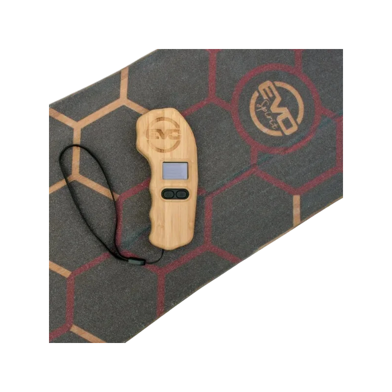 Coque de protection en bambú para télécommande LCD Bluetooth