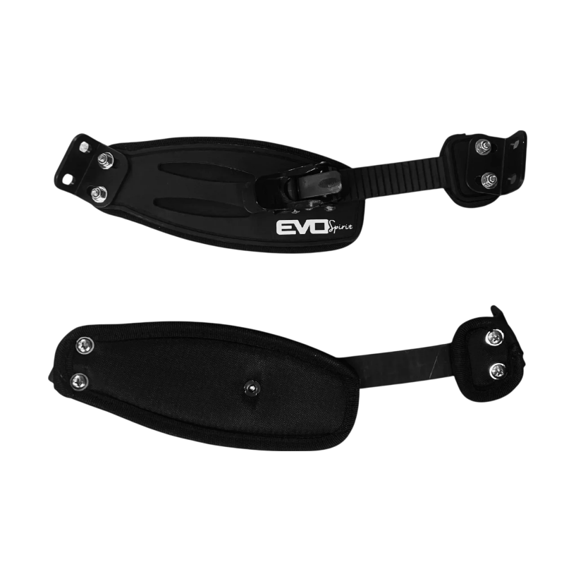 Pair of Evo Spirit ratchet bindings for electric mountain boards