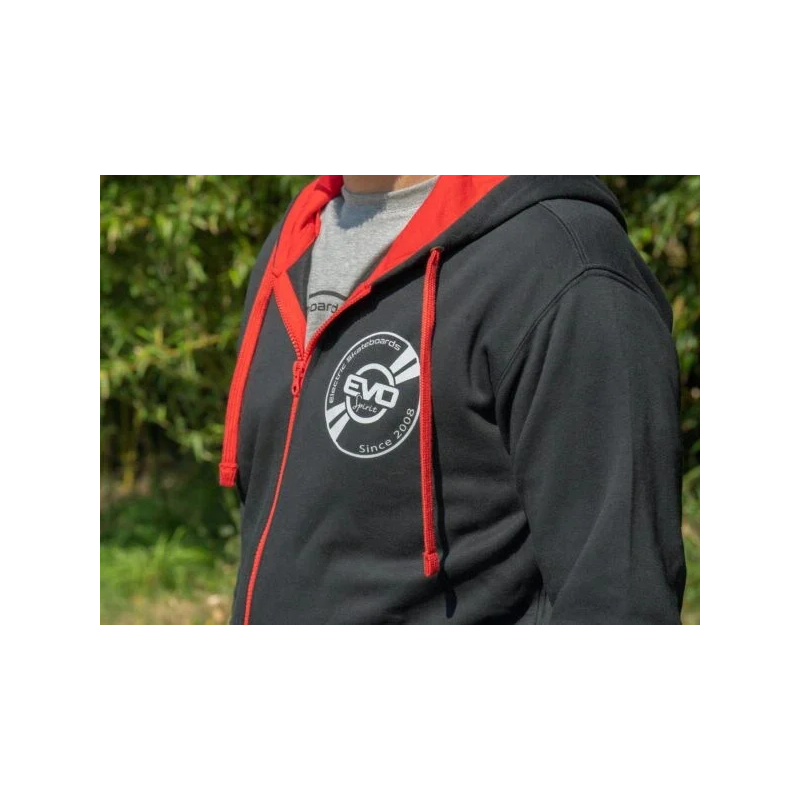 Evo-Spirit Black Zipped Jacket