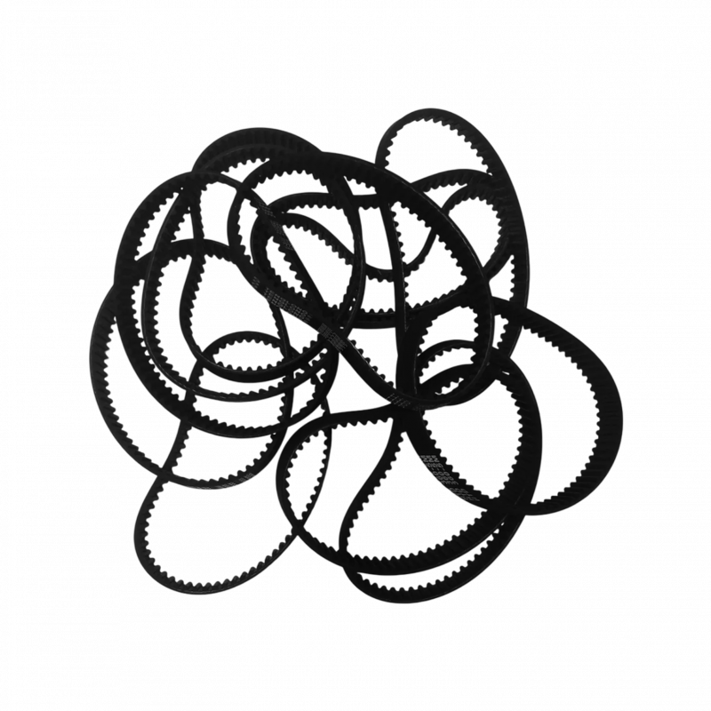 Correia 360mm para Skateboard Elétrico Evo-Spirit en configuration Tout-Chemin avec Rodas 6 polegadas Anti-furos