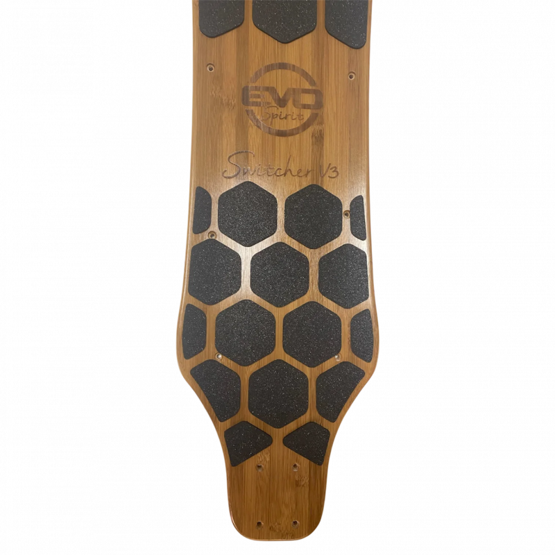 Deck de Switcher V3 Bambou - Skateboard électrique Evo-Spirit
