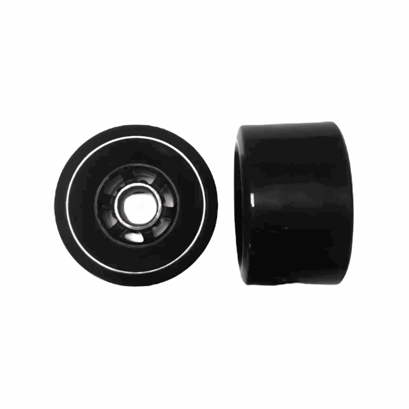 Roue en Uréthane 90mm Noire pour Cruz V2 et Curve V4 - E-Skate Evo-Spirit