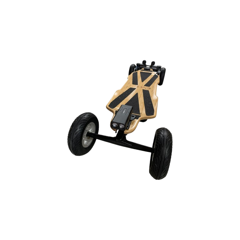 Skate électrique avec kite lumière single monté