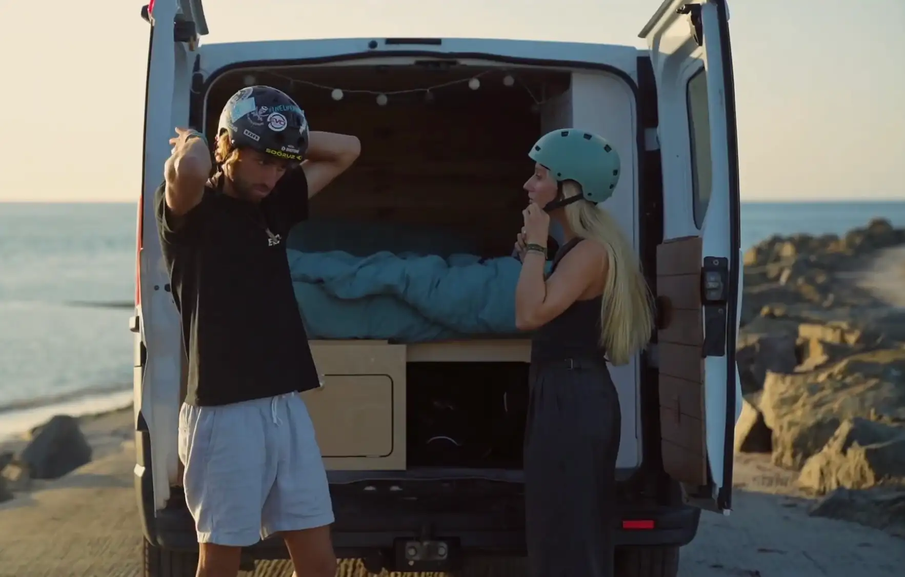 Débutants sur skate électrique Evo Spirit