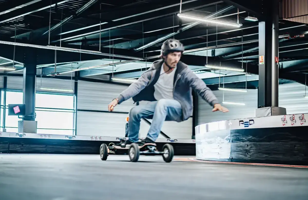 Remote Control and First Tries on an Electric Skateboard
