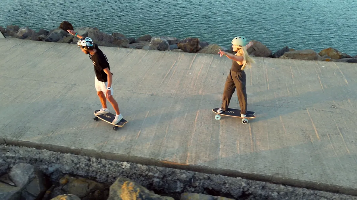 Ride skate électrique Cruz V2 Evo-Spirit