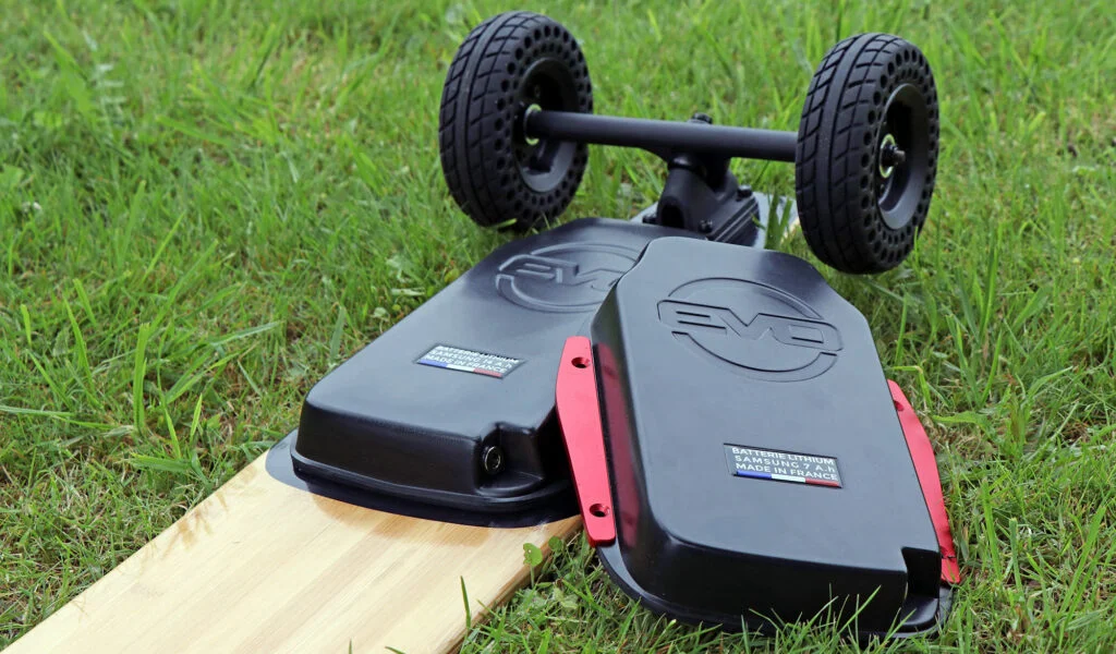 Components of an electric skateboard