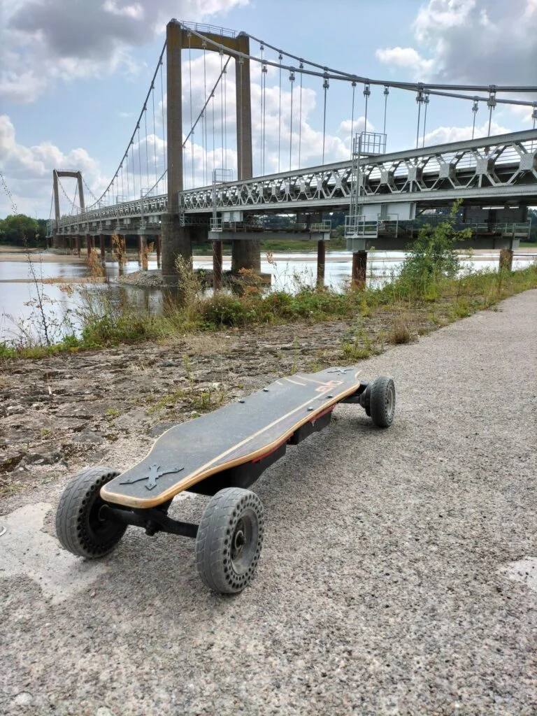 Riders Evo-Spirit en skate électrique Loire à Vélo