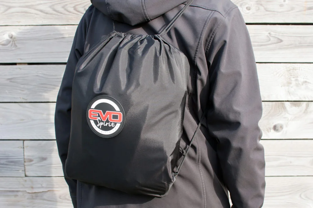 Evo-Spirit carry bag in use
