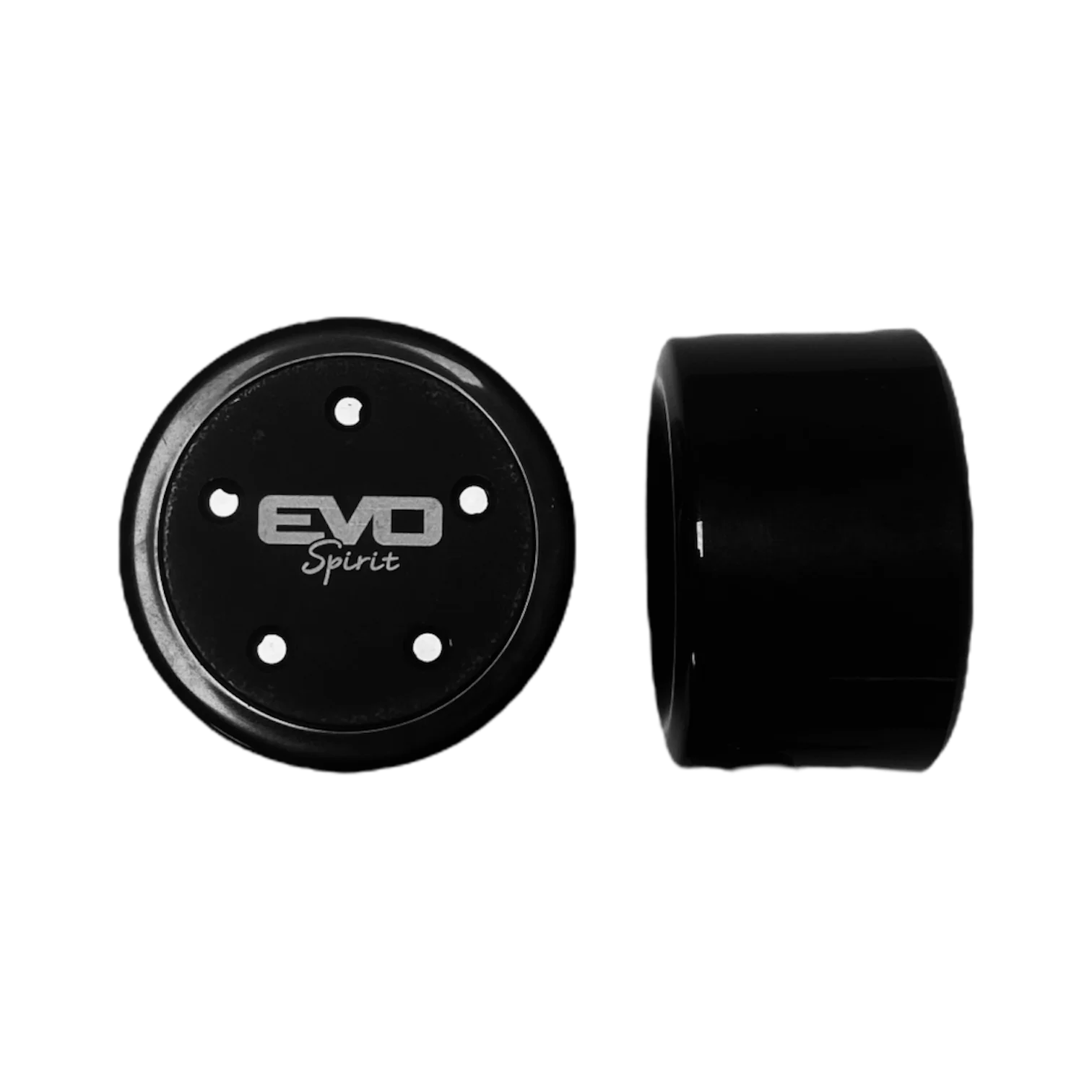 Roda de uretano 90mm preta skateboard elétrico urbano