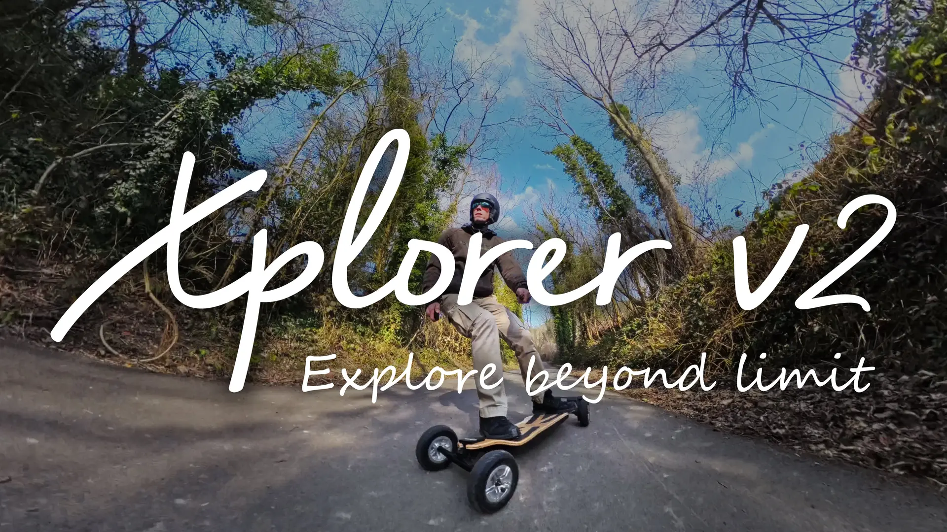 Vidéo e-skate Evo-Spirit en action