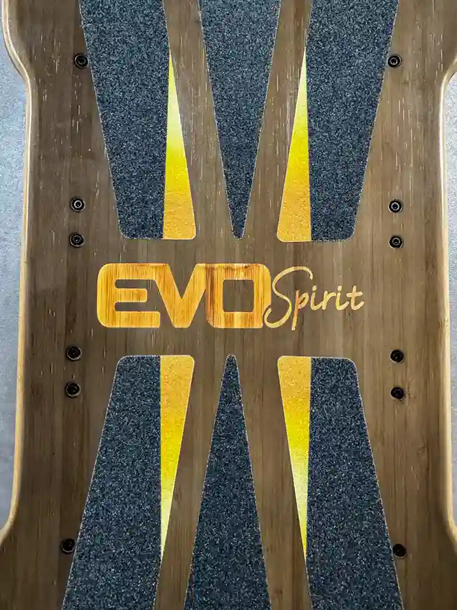 Plateau bambou érable Xplorer V2 Pro grip tape Gold