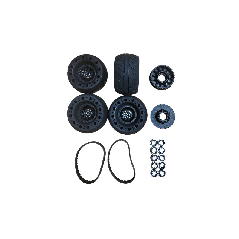 [EVO-PACK-436] STREET CONVERSION KIT SOFT RUBBER WHEELS - XPLORER V2