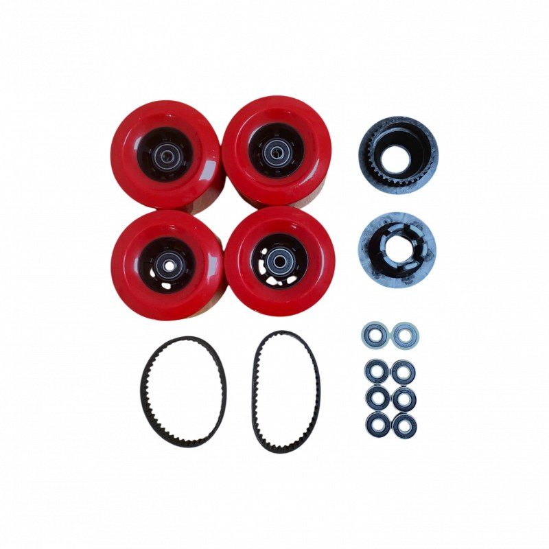 [EVO-PACK-446] KIT DE CONVERSION STREET ROUES URÉTHANE 90 - XPLORER V1, SWITCHER HP