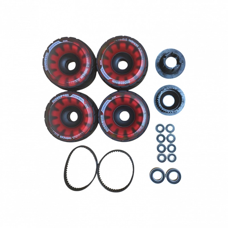 [EVO-PACK-447] STREET-UMRÜSTKIT CLOUDWHEEL-RÄDER - XPLORER V1, SWITCHER HP