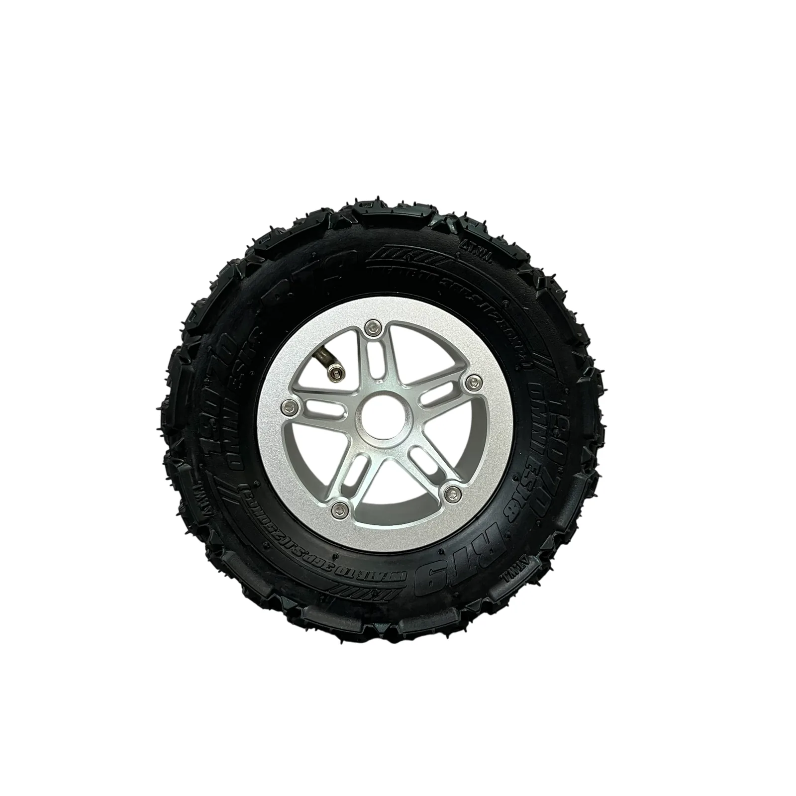 Roue complète 190x70mm - Hub + Pneu Tout-Terrain