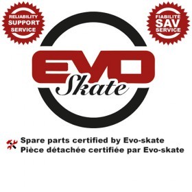 Plateau de skate sans grip mais avec câbles Cross1000 v3