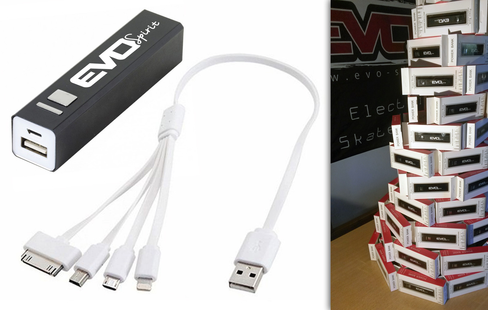 batterie externe powerbank evo-spirit
