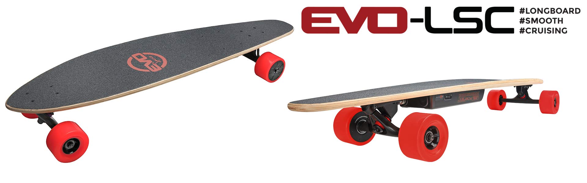 Nouveau skate électrique ultra léger : Le Evo-SSC à seulement 339€