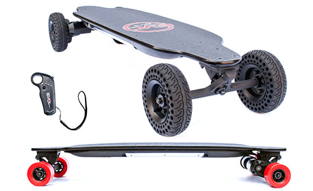 Switcher-V1-skate-électrique-convertible-tout-terrain-et-longboard
