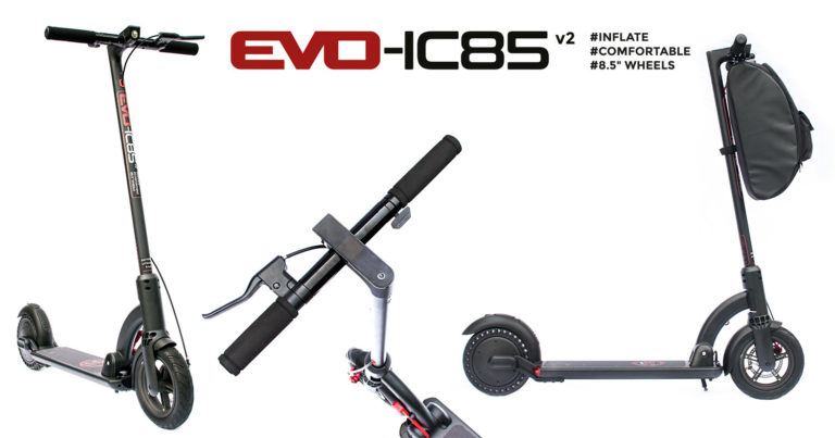 Nouvelle-version-de-la-trottinette-électrique-Evo-IC85-en-V2