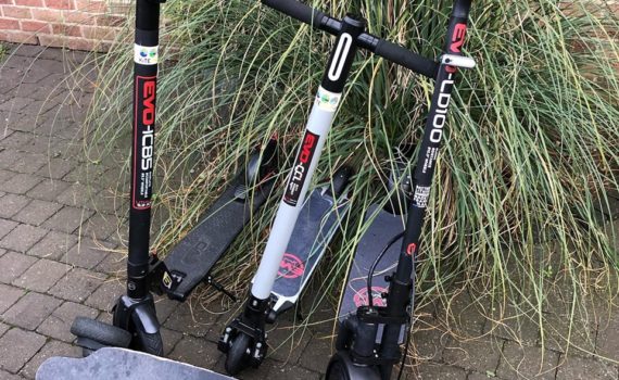 Toute la gamme evospirit en test dans le magasin mckiteshop en Belgique : skate et trottinette électrique