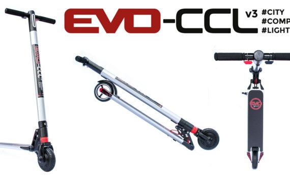 trottinette électrique légère et compacte Evo-CCLv3