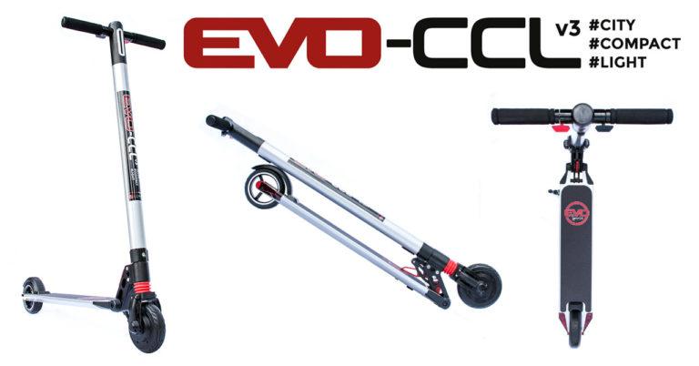 trottinette électrique légère et compacte Evo-CCLv3