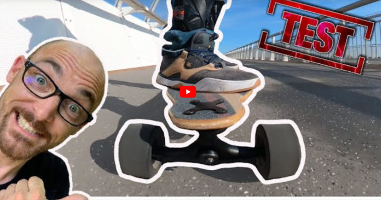 Le Vlogger Electron test le longboard électrique : Curve v4