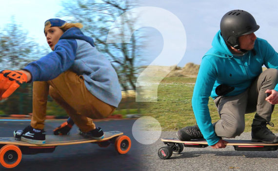 Quel skate électrique choisir Guide Evo-spiri tout terrain longboard street cross
