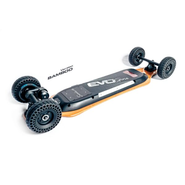 Skate Électrique Switcher v3 Bamboo Batterie - Evo Spirit