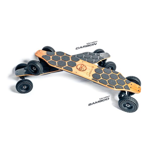 Skates Électriques Switcher V3 Carbon et Bamboo - Evo Spirit