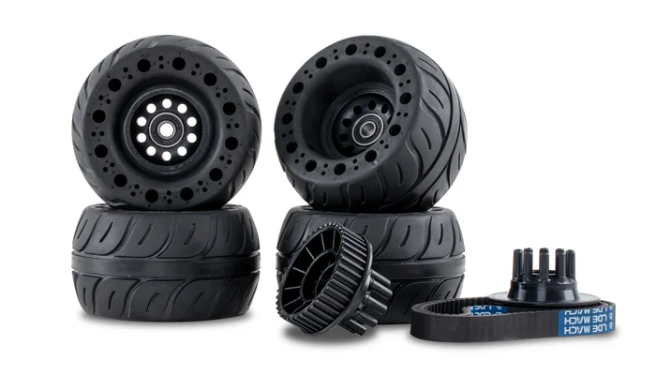 Roue 115mm Soft Rubber
